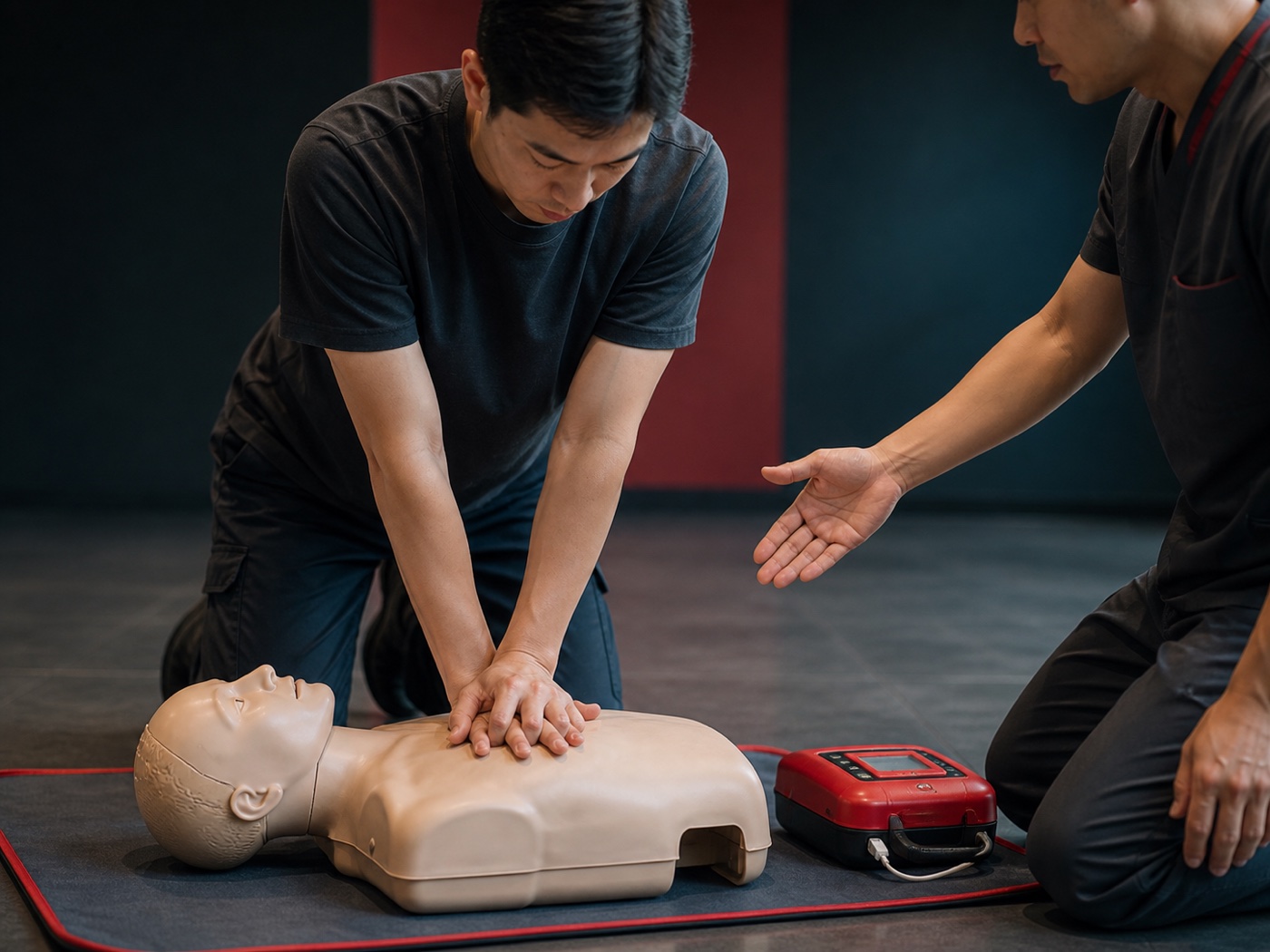 บรรยากาศCPR & AED ที่ JiaCPR