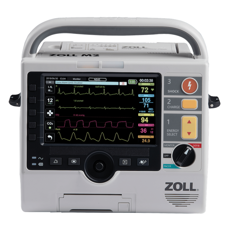 เครื่อง Monitor Defibrillator รุ่น ZOLL M2 สำหรับเช่า